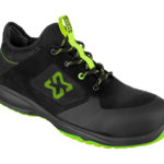 Chaussures basses S1P Micro - 45, Noir. Vert citron, 1 pcs