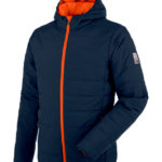 Blouson matelassé Moon - Marine. Orange, XL, 1 pcs