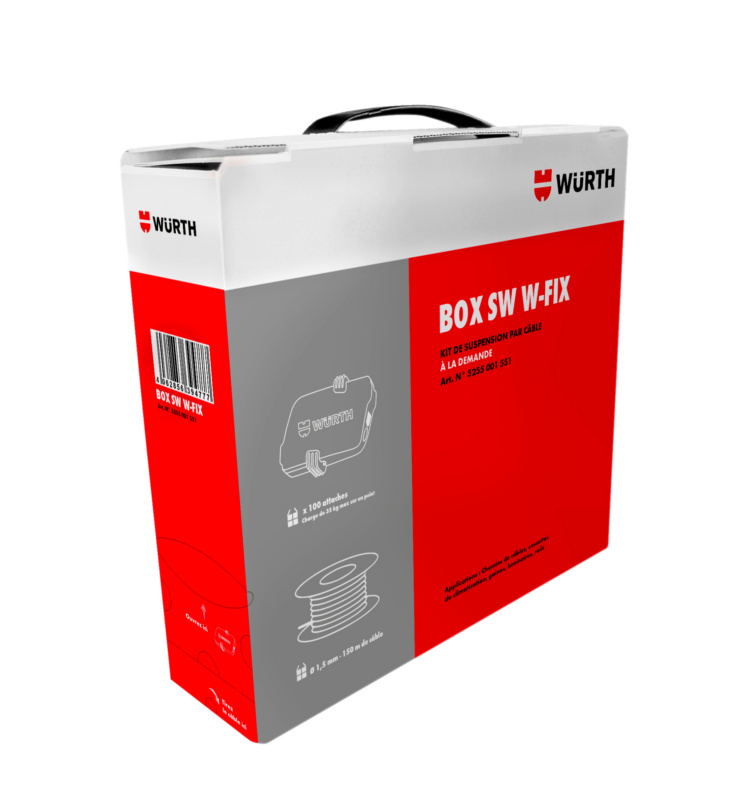 Bobine de câble pour Attache W-FIX - Würth Caraïbes / Outre-Mer