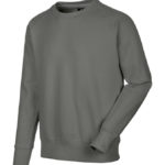 Sweat col rond - Gris foncé, M, 50% coton. 50% polyester, 1 pcs