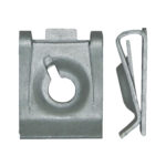 Ecrou à tôle Type 10 - G, Diamètre 6.3mm, 0.5-4 mm, 19 mm, 100 pcs