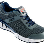 Chaussures de sécurité S1P Active X - 46, Gris. Bleu, Filet enduit en PUR, S1P, 1 pcs