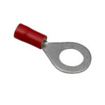 Cosse à œil isolée, insertion facile - 0.5-1.5 mm², Rouge, M8, -15 à 75 °C, 100 pcs