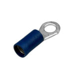 Cosse à œil isolée, insertion facile - 1.5-2.5 mm², Bleu, M4, -15 à 75 °C, 100 pcs/300 pcs