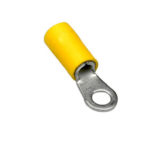 Cosse à œil isolée, insertion facile - 4-6 mm², Jaune, M4, -15 à 75 °C, 50 pcs