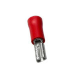 Cosse électrique à sertir, cosse plate femelle - 0.5-1.5 mm², Rouge, 2.8x0.8mm, -15 à 75 °C, 100 pcs/300 pcs