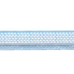 Profil de ventilation en aluminium - 47 mm, 27 mm, 2500 mm, Alu argent, 20 pcs