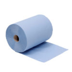 Papier de nettoyage ECO LINE - Mélange de vieux papiers, Usure des rouleaux, Bleu, 3 PCS, 2 pcs