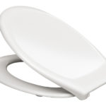 Abattant WC SANAE PLUS TD NF - Blanc, 466 mm, 418 mm, Polypropylène - PP, 1 pcs