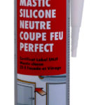 Mastic silicone neutre coupe-feu Perfect - Gris, 310 ml, 12 mois, Cartouche, 1 pcs/12 pcs