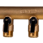 Collecteur MF avec vanne - 98.5 mm, 3/4 pouce, 2 PCS, 300 g, 1 pcs
