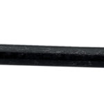 Boulon à tête bombée à collet carré (TRCC), acier zingué noir 4.8, DIN 603 - 50 mm, Acier, M7, 18 mm, 200 pcs