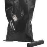 Sac à gravats NF - 50 L, 60 mm, 87 cm, Noir, 50 pcs