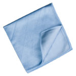 Chiffon microfibre vitres - 70% polyester. 30% polyamide, 40 x 40 cm, Bleu, 40 cm, 5 pcs