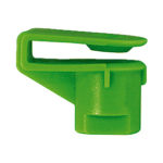 Ecrou à tôle en plastique Type 1 - Polyamide - PA, Vert, 25 pcs