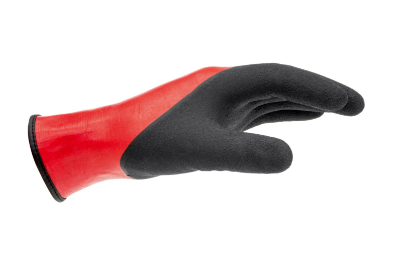 Gants en caoutchouc latex noir longueur coude -  France