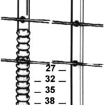 Pointes en rouleaux 16° (reliées par fil métallique) - 27 mm, 705600 PCS, 2.1 mm, Acier, 25200 pcs