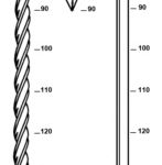 Pointes en bandes tête lisse carrée torsadée brute Série 20° P.E. - 2.9 mm, 70 mm, 264000 PCS, Acier, 2200 pcs