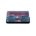 Feu de gabarit rouge/blanc à plaquer 12/24V - Sans support, Ampoule, Rouge / blanc, Passe-fil, 10 pcs