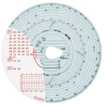 Disque de tachygraphe pour tachygraphes CE - 517.601.2505, 125-24/2 EC 4B, 23/26/31/32/37/40/45/46/55/56/57/60/63/64/69/70/72/73/74/75/78/79/82/83, 9001, 100 pcs