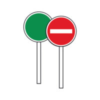 Panneau de direction