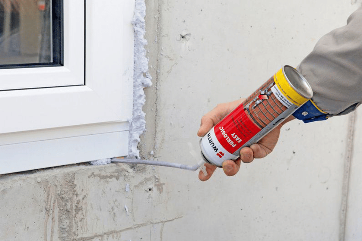 Zawaer Pistolet Mousse, Mousse Expansive Isolante, Pas Besoin De