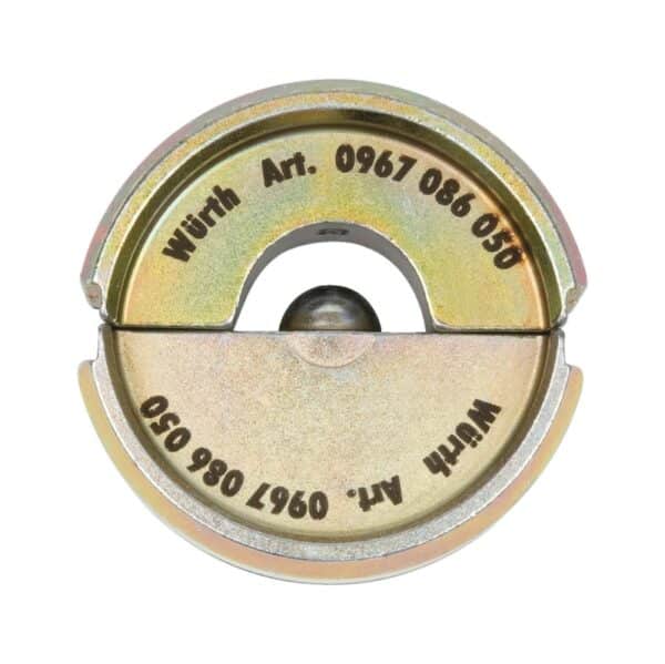 Insert de sertissage à broches demi-coque