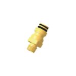 Pièce de raccord ABC, conique 24° - Regular, M12 x 1.5, Laiton, Zinc. épaisseur du revêtement 8 µm, jaunâtre luisant à jaune-brun, i
