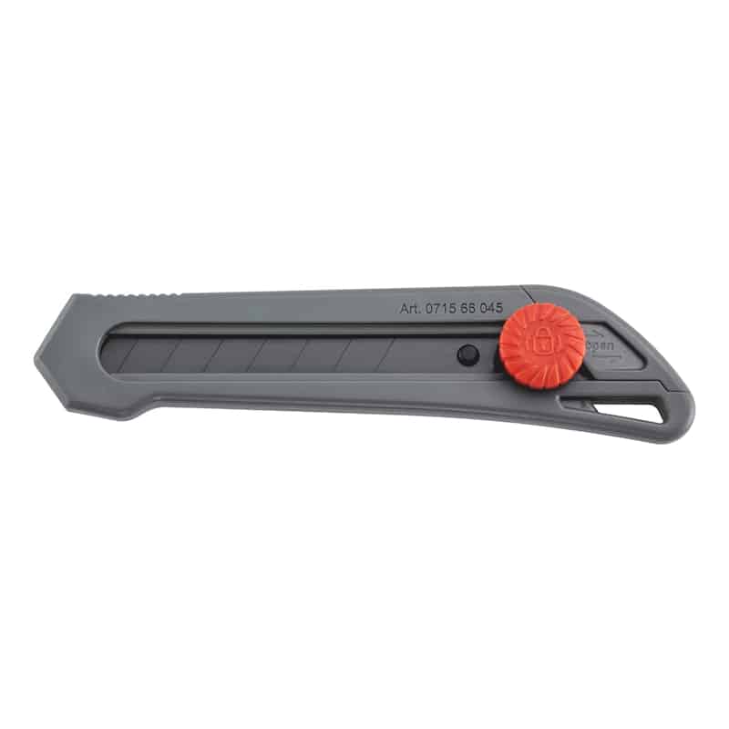 Cutter bimatière avec bouton pression pour Professionnels