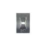 Ecrou tôle Type 1 - Diamètre 2.0mm, 15.00 mm, 10 mm, 0.25 mm