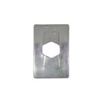 Ecrou tôle Type 2 - Diamètre 3.5mm, 12.70 mm, 8 mm, 0.35 mm