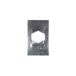 Ecrou tôle Type 2 - Diamètre 5.0mm, 15.80 mm, 9.50 mm, 0.35 mm
