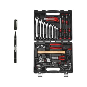 Caisse à outils complète - 63 pièces