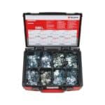 Assortiment d'écrous à tôle -