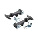 Support de capot en caoutchouc - Avec fixation, 125 mm, 59 mm, 29 mm