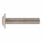Vis hexalobulaire à tête demi-ronde aplatie et collerette - 12 mm, 9.4 mm, 2.45 mm