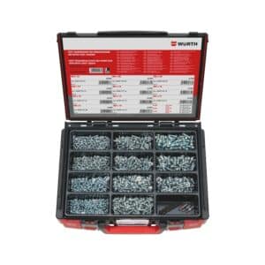 Vis autoformeuses, tête demi-ronde, assortiment