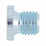 Bouchon six pans mâle et embase à filetage cylindrique - 11 mm, 12 mm, 3 mm