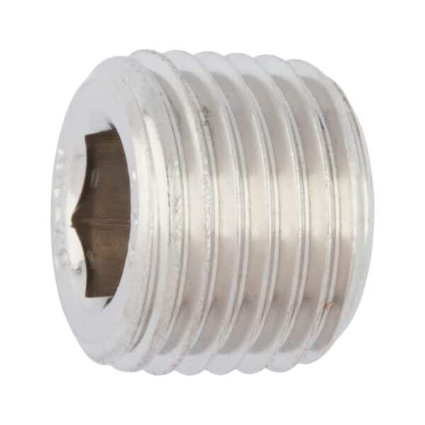 Bouchon six pans mâle, filetage conique