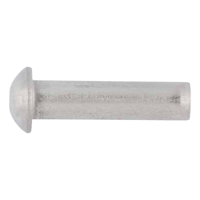 Rivet Tête Ronde Inox A2 DIN 660 - Rivet Tête Ronde - Rivet à Frapper -  Rivets