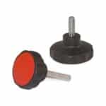 Molette forme étoilée avec vis fixe - 18.5 mm, 32.5 mm, 18 mm