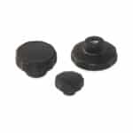 Molette de forme étoilée avec écrou fixe - 18.5 mm, 32.5 mm, 23 mm