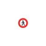 Panneaux de type B - Interdiction / fin d'interdiction / stationnement - B9a, 450 mm, RA1/A, 1130 g