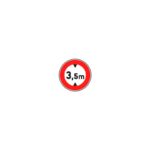 Panneaux de type B - Interdiction / fin d'interdiction / stationnement - B12, 450 mm, RA1/A, 1130 g