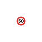 Panneaux de type B - Interdiction / fin d'interdiction / stationnement - B14, 450 mm, RA1/A, 1130 g