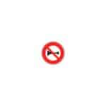 Panneaux de type B - Interdiction / fin d'interdiction / stationnement - B16, 450 mm, RA1/A, 1130 g