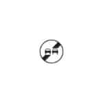 Panneaux de type B - Interdiction / fin d'interdiction / stationnement - B34, 450 mm, RA1/A, 1130 g