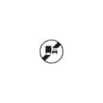 Panneaux de type B - Interdiction / fin d'interdiction / stationnement - B34a, 450 mm, RA1/A, 1130 g