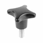 Poignée transversale thermodurcissable avec filetage mâle - 12 mm, 25 mm, 20 mm
