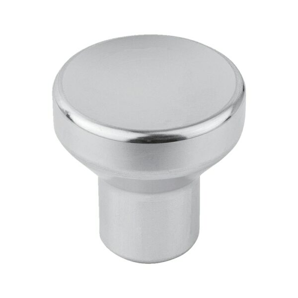 Bouton à tête à collerette large en acier inoxydable A2, poli